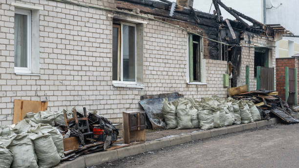 Professional Fire Damage Assessment technician working in Richwood, NJ